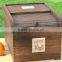 varnish pine wood essential oil box