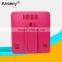 110*100*20mm Digital Travel Clock with Hygro Thermometer