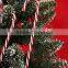 Red And White Acrylic Candy Cane Christmas Tree Decorations