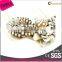 2015 Trendy Design Jewelry Crystal Rhinestone Floweres Necklace