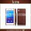 Mobile Phone Back Leather Flip Case for Sony Xperia M4