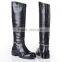 Knee Long Shoes Straight Line Elasticized Shaft Stretch Boots Women Flat