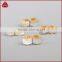 High quality fashion flat white sea pearl shell earring wholesale for women studs earrings