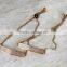 2015 Fashion design Handchain Bracelet and Stainless Steel Bracelet with Zircone stone by CZ Setting
