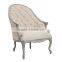 Unique shape design elegant sofa chair,living room furniture fabric sofa chair