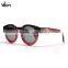 WHIM Vintage Round Frame Women Polarized Acetate Sunglasses