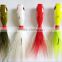 wholesale jig fishing lure Bucktail Hair Jigs with hook for fishing