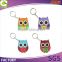 2D Or 3D Cute Animal Promotion Customized Logo Rubber Keyring