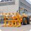 4 wheel loader drive sugarcane loader with quick hitch grass fork