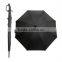 Chinese black color samurai sword umbrella with samurai style handle