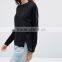 OEM Women's New Long Sleeve Top With Side Splits T-Shirts Nightshirts