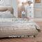 Leather Cushion Headboard Bed