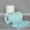 Pp Nonwoven Heavy Duty Wiper Blue Polypropylene Industrial Paper Towel Roll