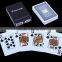 Customized Heat Resistant casino poker cards UV Resistant gold playing cards Glossy poker playing card ---DH20549