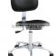 Lab metal wokring stools chair with back rest