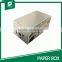 Customized logo printing paper cartons storage box