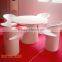 Modern bar chair fiberglass pub stool furniture factory