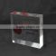 Clear Rectangular Acrylic Paperweight With Print LOGO