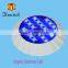 12V/40W Wall mounted Resined IP68 LED underwater swimming pool light HT003C-P for concrete pools, liner and fiberglass pools