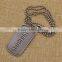 Hot sale fashion metal military dog tag