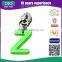 OIO Bags Letter Logo Zipper Slider Parts In Nylon Zipper