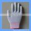 Professional Heat Resistant Glove for Hair Styling Top Fit PU Gloves With Pink Cuff