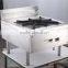 Stainless steel commercial gas stove for hotel restaurant with high efficency