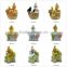 Resin Rooster Chinese Zodiac Animal Figurines for 2017 New
