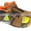 D-star Suede Split Leather High-cut Anti-slip Safety Shoes