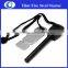 8mm solid fire steel rod camping fire starter