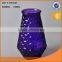 Nice color and hot sale glass storage jar metal grip for super market