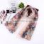 2015 New Style China Factory Stone Printde Promotion Thin Polyester Fashion printing scarf