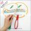customized fans of hand cheap plastic fans