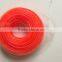 15m High Quality Nylon Colorful Suqare Trimmer Line With Blister Donut