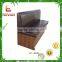 beige booth sofa with double side restaurant sofa chair and table