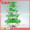 Daily use glass bowl set,clear glass tableware wholesale