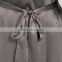 Lacey Cuff Short 22 Momme women Silk Robe 100% Pure Silk