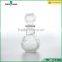 250ml clear glass wine bottle with glass cap