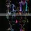 Fullcolor Fiber optic LED Light up Tron dance Jumpsuits, not EL !!