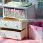 wooden cabinet with basket drawers/wood closet cabinet with drawers/small living room storage cabinet