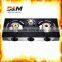 home appliance Fashion design freestanding table type glass top 3 burner gas cooker gas stove gas burner