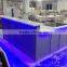 high end attractive dining room furniture/home bar counter with illuminated LED lights
