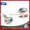 Custom wholesale full 3d oval shape cufflink