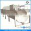 cold water and ice filled poultry quail screw chiller