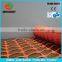 Alert Warning Orange Plastic Safety Fence