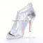 Factory Supply Top Quality fashion white bridal shoe from direct manufacturer