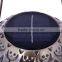 Antique Solar Rechargeable Metal 18650 Li ion Battery LED Camping Lantern