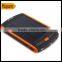 Portable 23000mah Solar Power Bank With Solar Panel