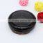 Round empty compact powder case
