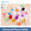 Factory Price Unique Style Toilet Brush Shaped Mobile Phone Holder Wood and Silicone Holder for Universal Mobile Phone Tablet
